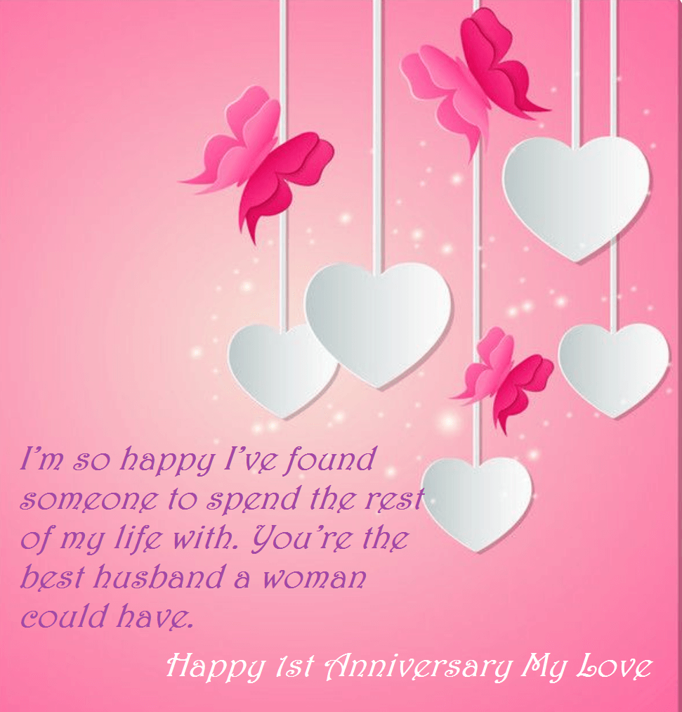 First Marriage Anniversary Wishes Messages Best Wishes