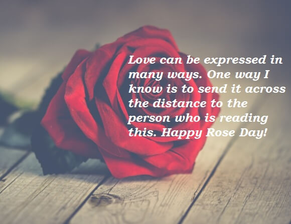 Happy Rose Day Wishes Messages