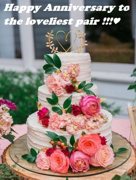 Marriage Anniversary Cake Pics Wishes