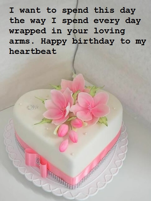 Cute Birthday Love Cake Wishes