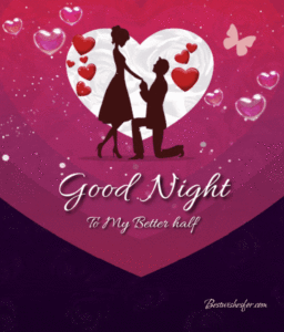 Romantic Good Night Gif Images for her