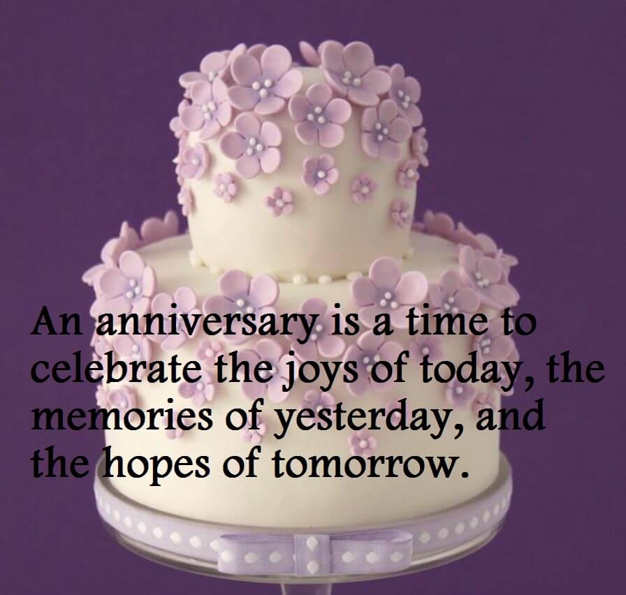 Happy Wedding Anniversary Cake Sayings Images Best Wishes