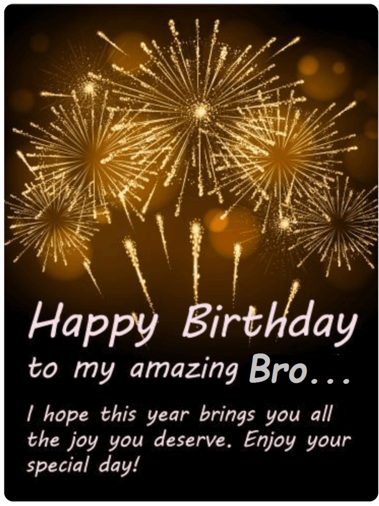 Birthday Wishes Images For Bro Best Wishes