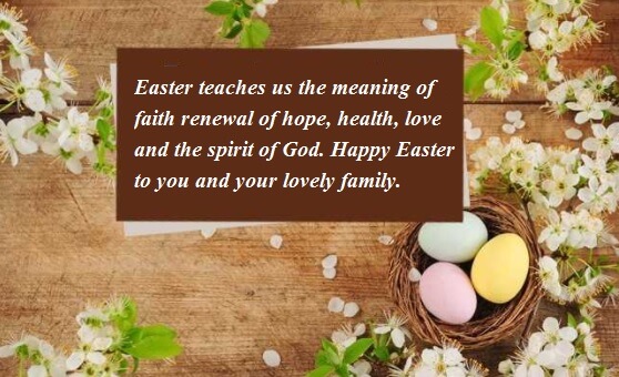 Happy Easter Wishes Messages For Family