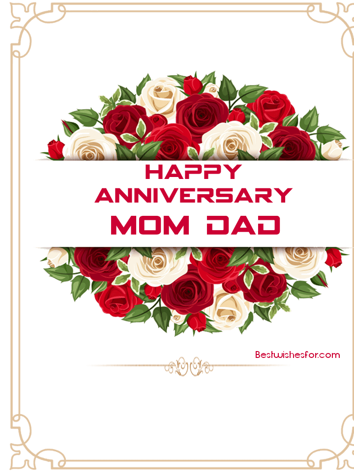 Happy Marriage Anniversary Wishes For Parents