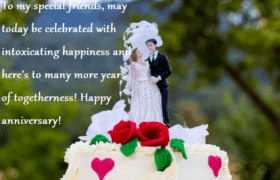 Marriage Anniversary Cake Images Wishes