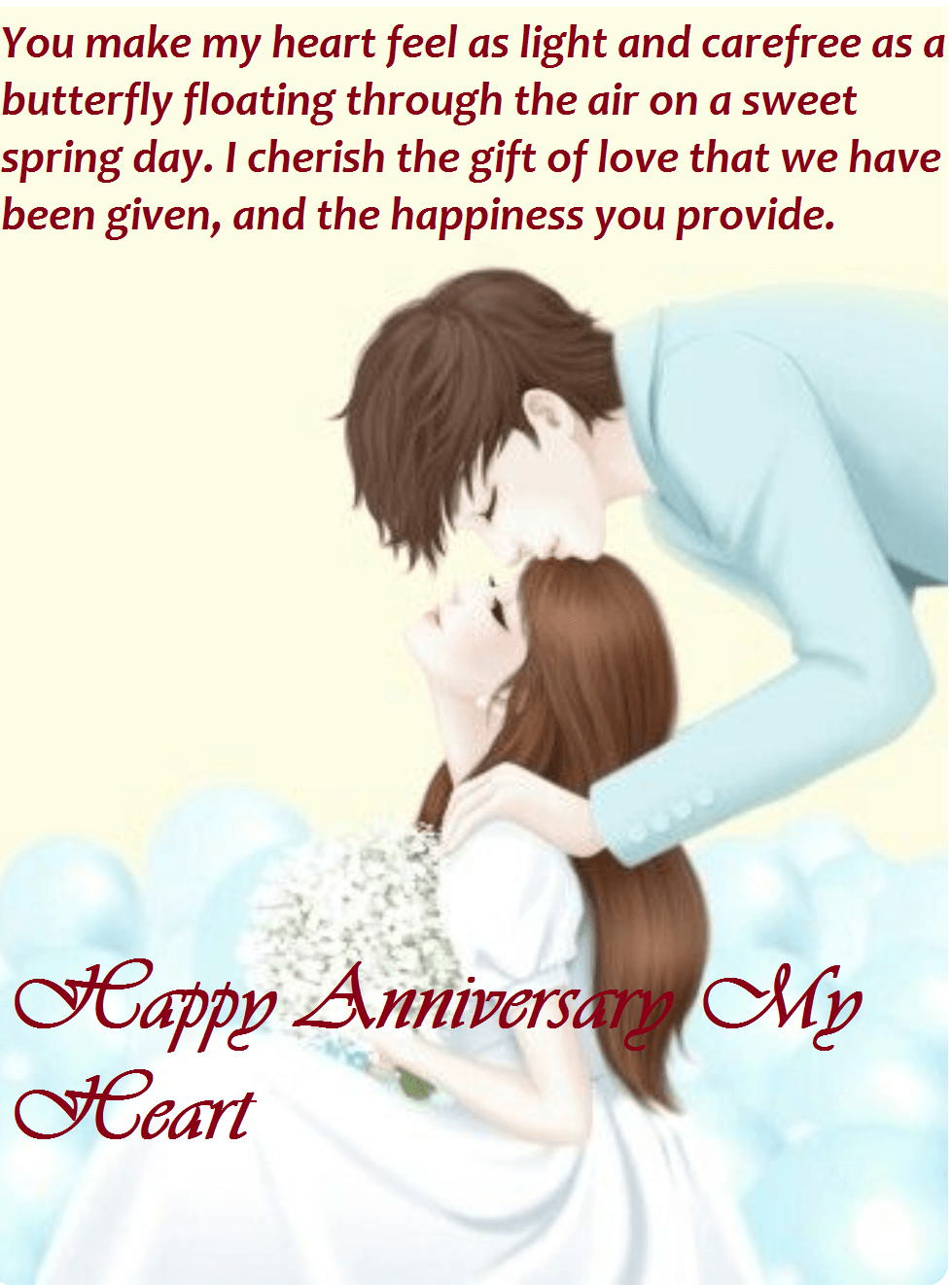 happy anniversary my love