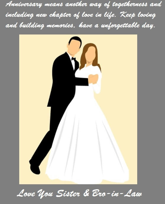 Wedding Anniversary Wishes Quotes For Sister