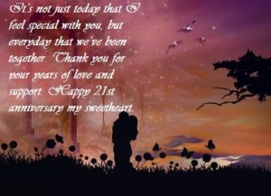 Happy 21st Marriage Anniversary Wishes Images Quotes | Best Wishes