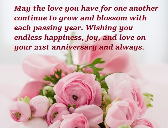 Happy 21st Marriage Anniversary Wishes Images Quotes Best Wishes