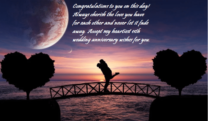 Happy 11th Wedding Anniversary Wishes
