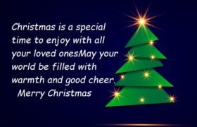 Happy Christmas Greeting Cards Sayings