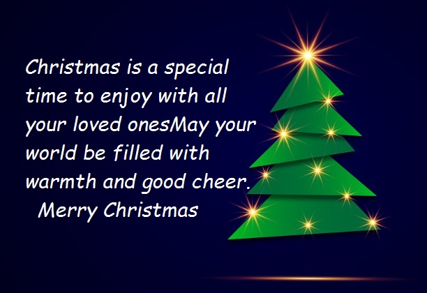 Merry Christmas Greeting Cards Sayings Images  Best Wishes