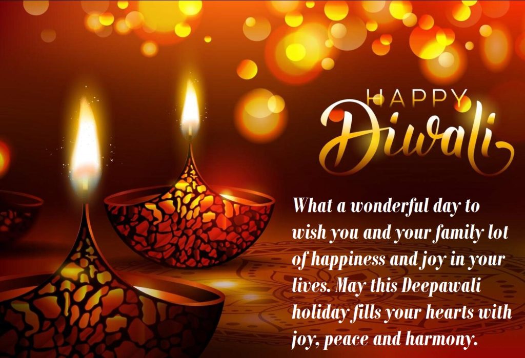 Diwali Greetings Text In English