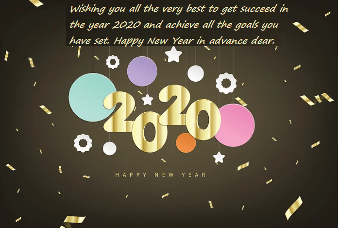 Happy New Year 2020 Advance Wishes Images, Pics & Saying Cards | Best ...