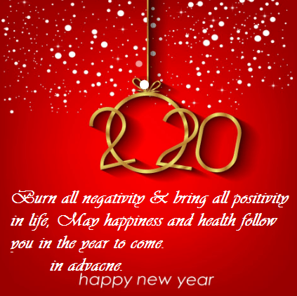 Happy New Year 2020 Wishes In Advance Pictures