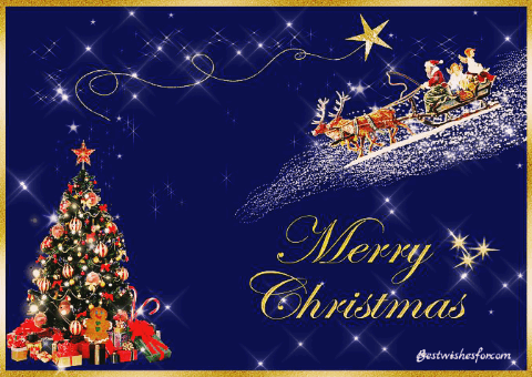Merry Christmas 2019 Gif Animated Cards Sayings, Messages | Best Wishes