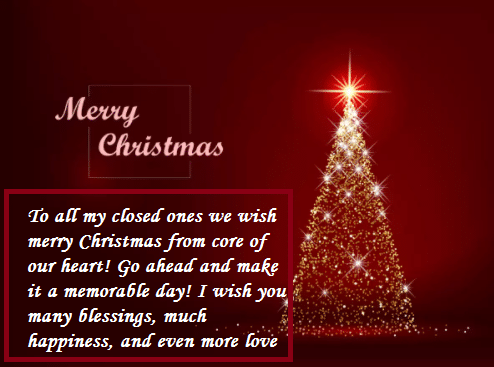 Merry Christmas Latest Greeting Cards Messages