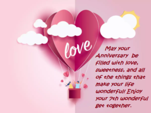 7th Marriage Anniversary Wishes, Quotes Images | Best Wishes