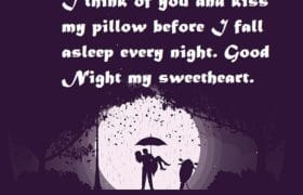 Good Night Romantic Wishes For Gf