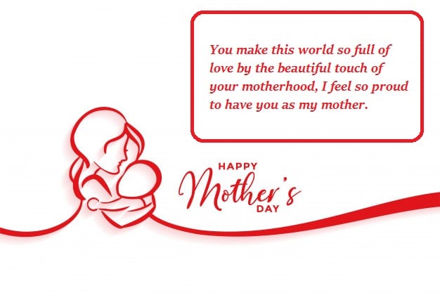 Happy Mother's Day Saying Cards