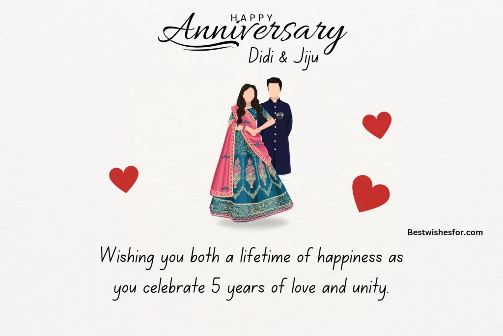 5th Anniversary Status for Didi and Jiju