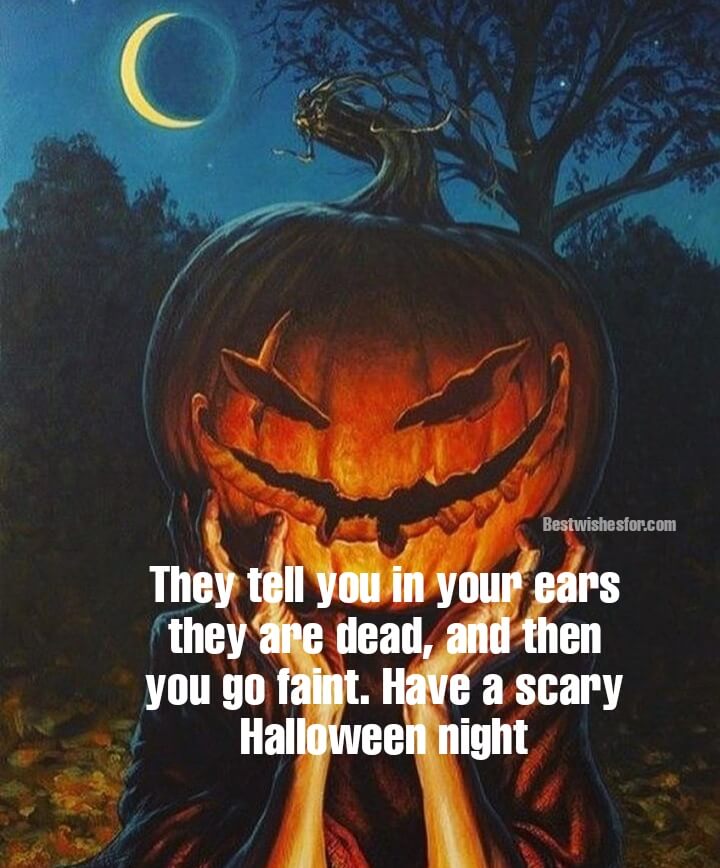 Halloween Scary Wishes Text