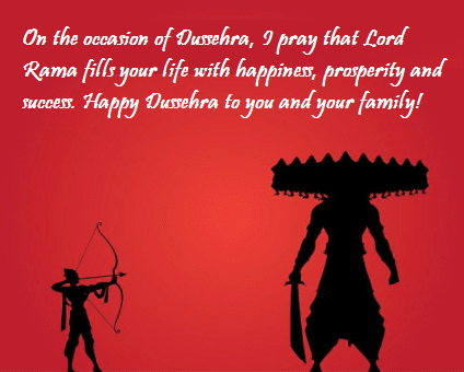 Happy Dussehra Wishes Messages Quotes