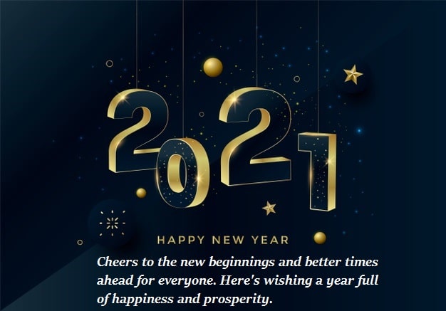 Happy New Year 2021 Text SMS