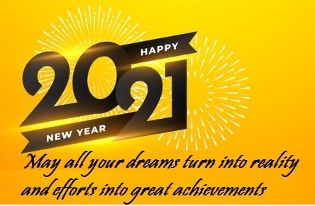 Happy New Year 2021 Wishes Sayings Images