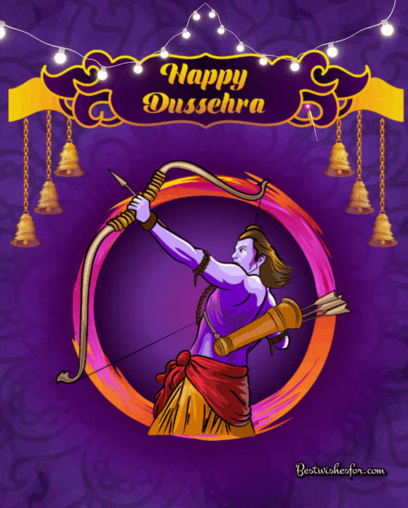 Happy Dussehra Gif Wishes Images | Best Wishes