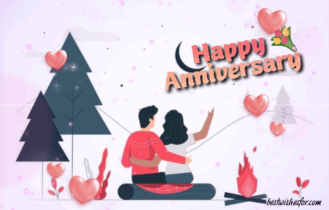 Wedding Anniversary Animated Wishes