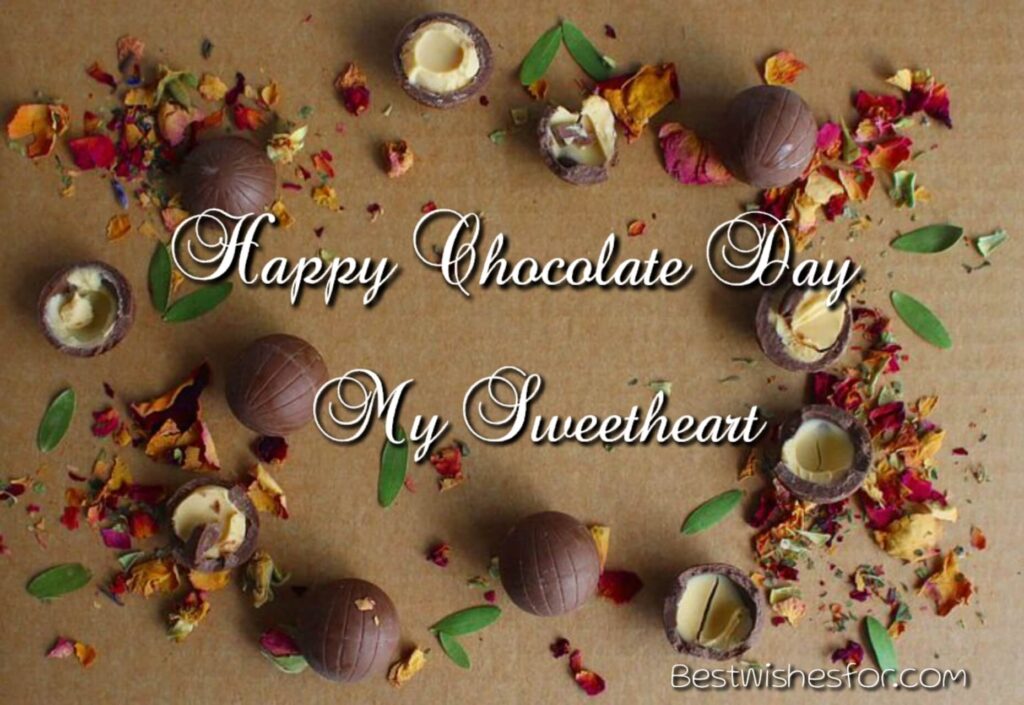 Chocolate Day Wishes Images For My Love