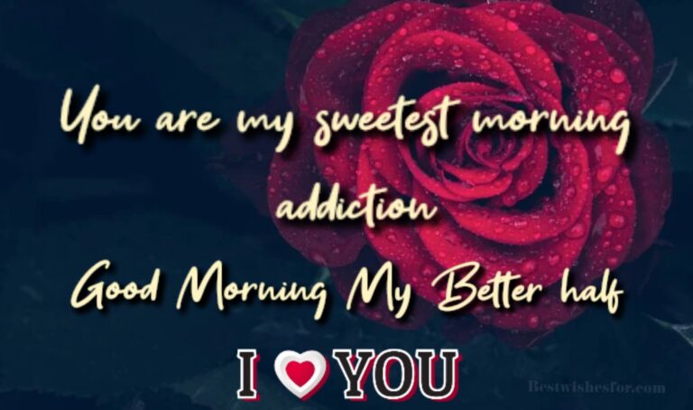 Good Morning Cute Love Text, Messages For Wife | Best Wishes