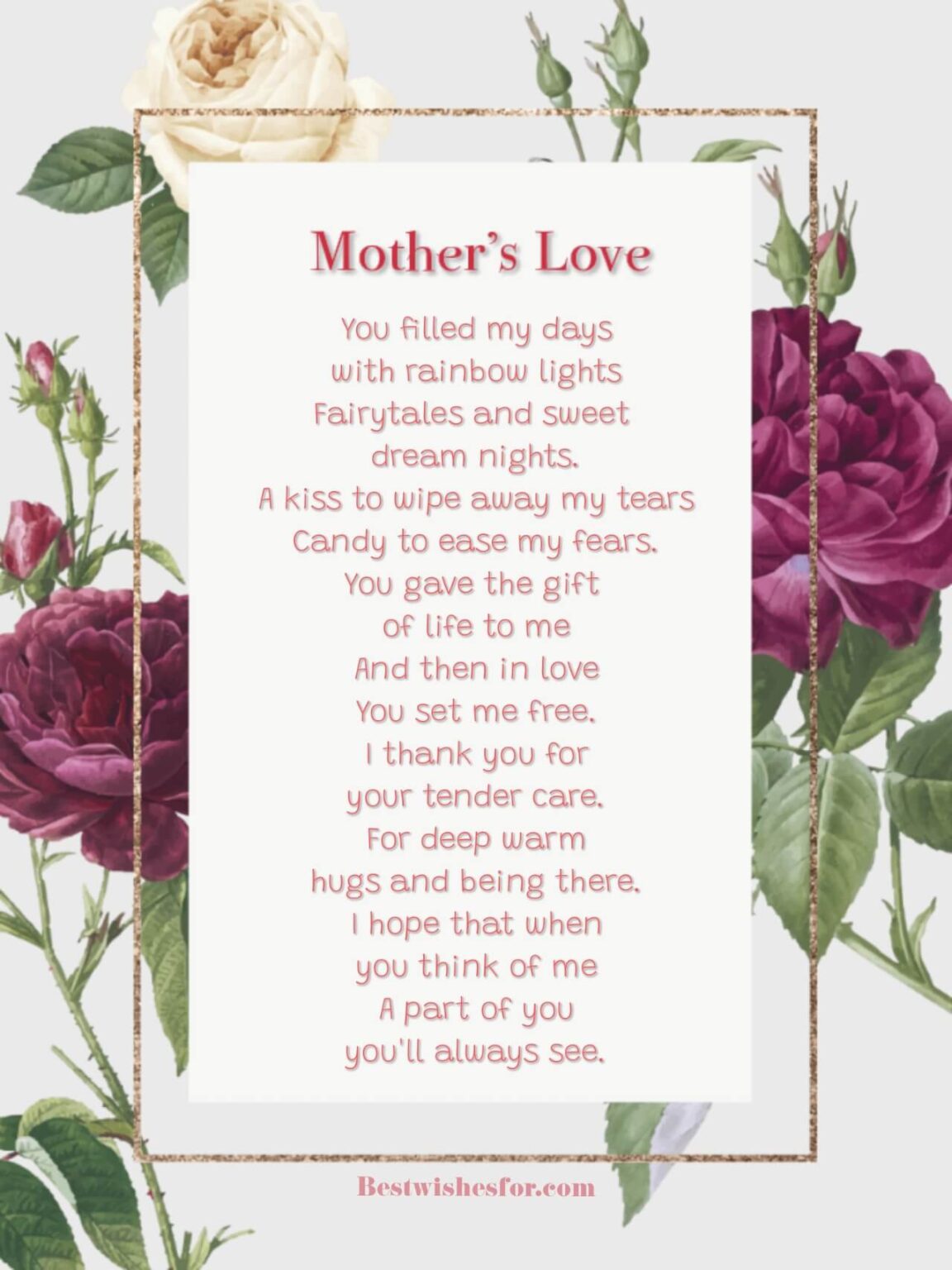 Happy Mother’s Day 2022 Beautiful Poems Images Best Wishes