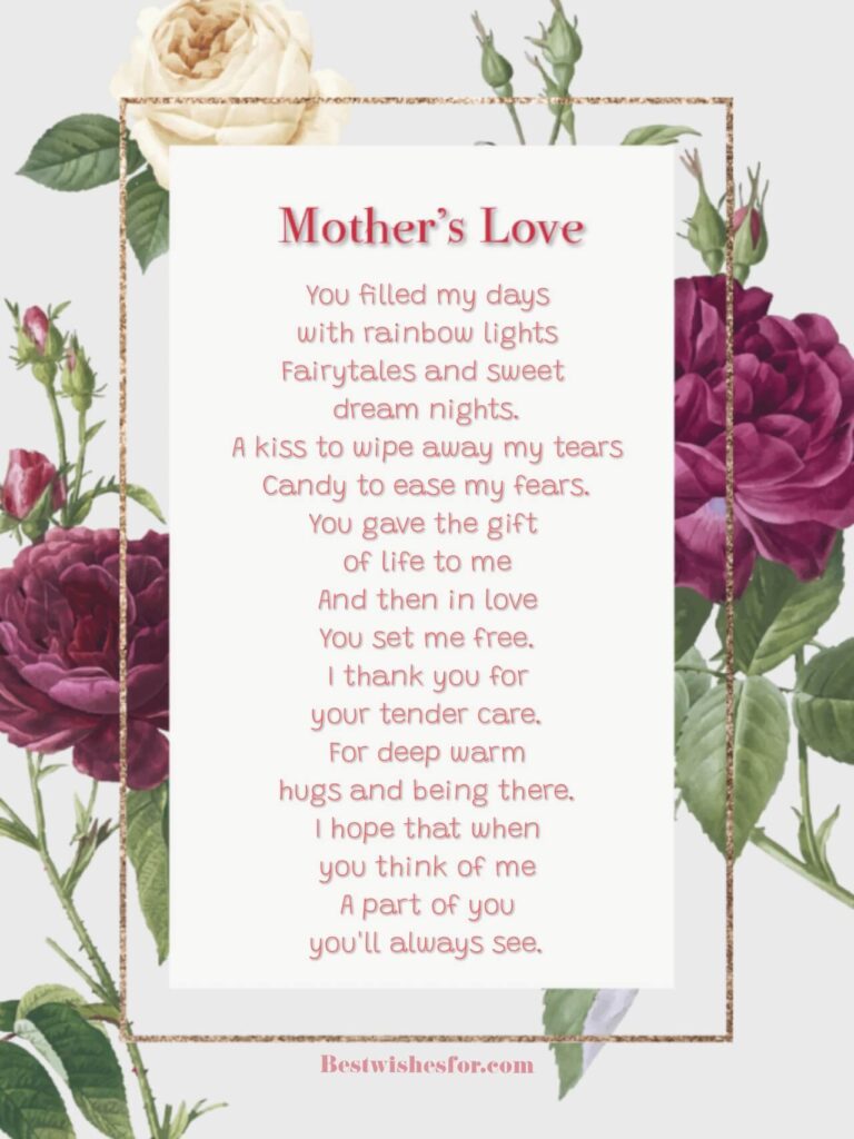 Happy Mother's Day 2022 Poems