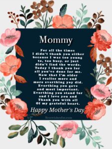 Happy Mother’s Day 2022 Beautiful Poems Images | Best Wishes