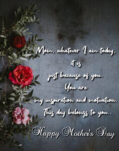 Inspiring Mother’s Day 2022, Touching Messages Images | Best Wishes