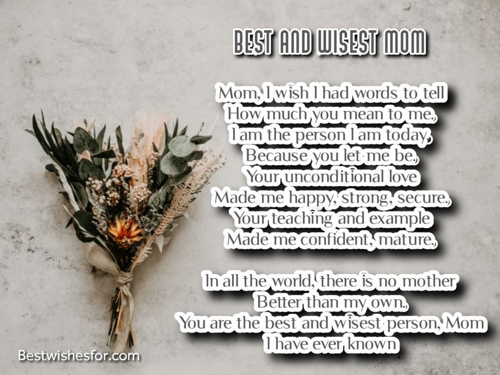 Mother's Day 2022 Short Poems