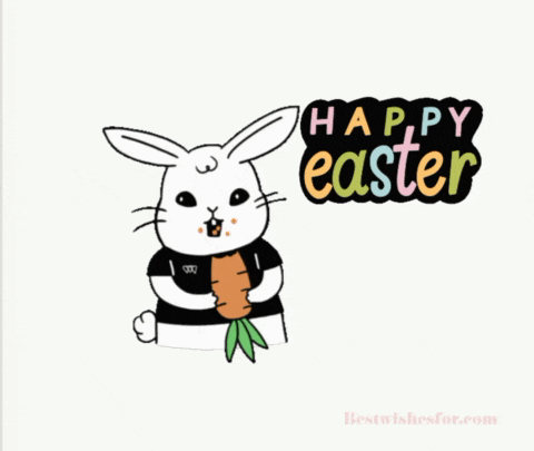Easter Funny Bunny Gif