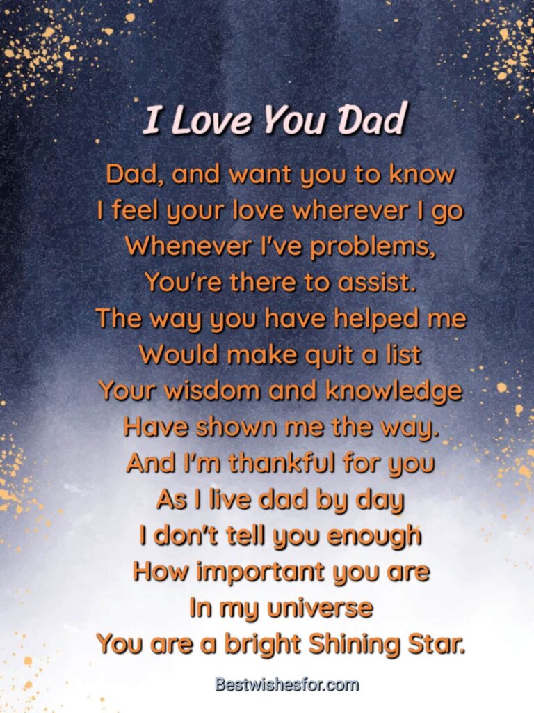 Father's Day 2022 Poem