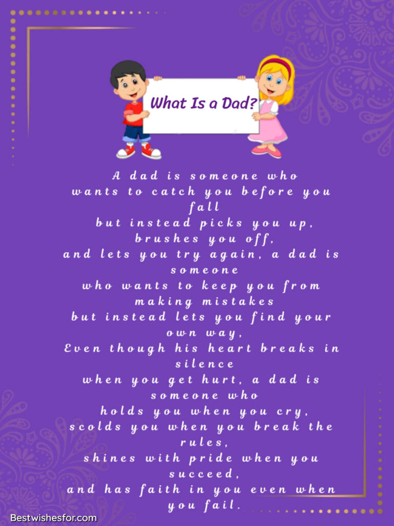 Fathers Day Poems 2022