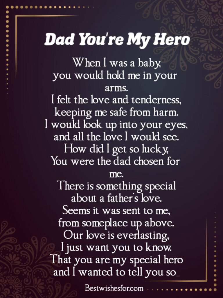 Father's Day Poems 2022
