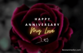 Happy Anniversary Wishes My Love