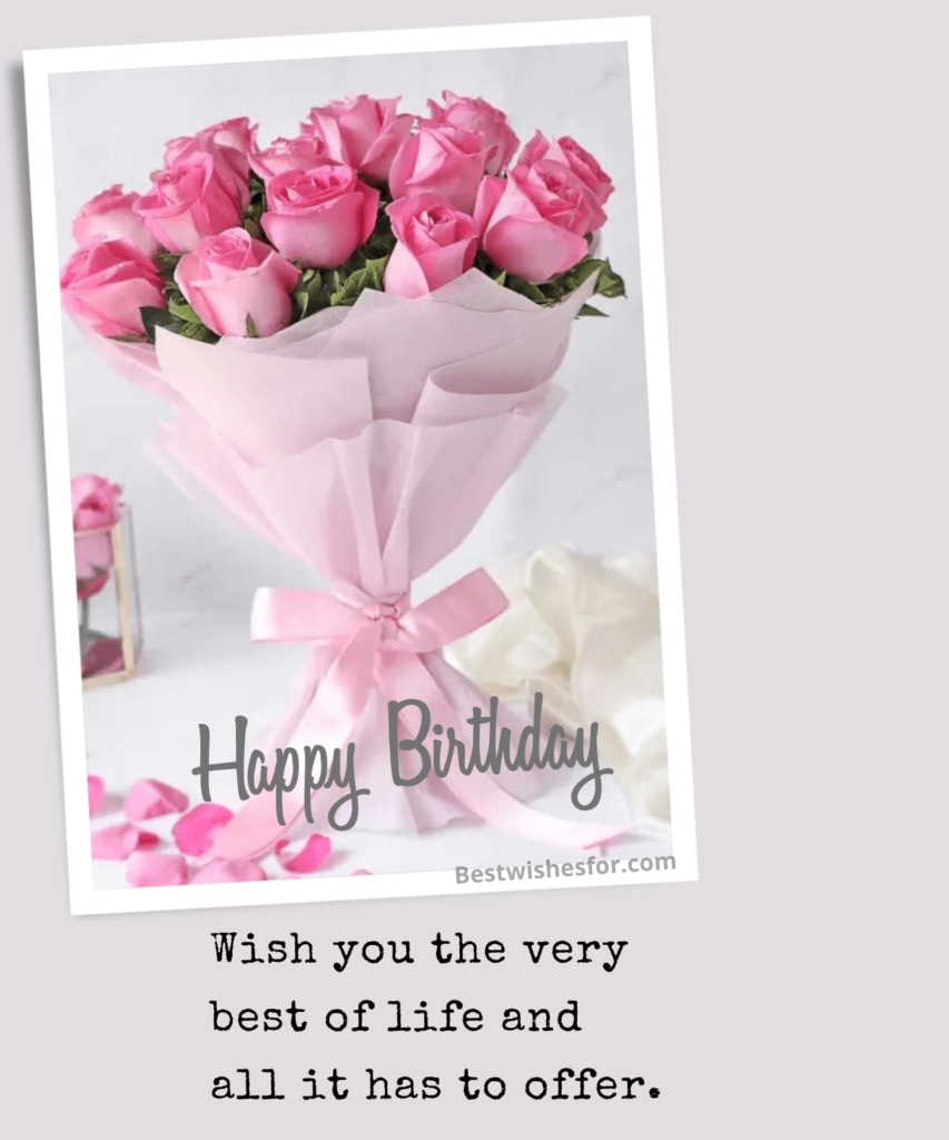 Happy Birthday Wishes Flowers | Birthday Beautiful Flowers | Best ...