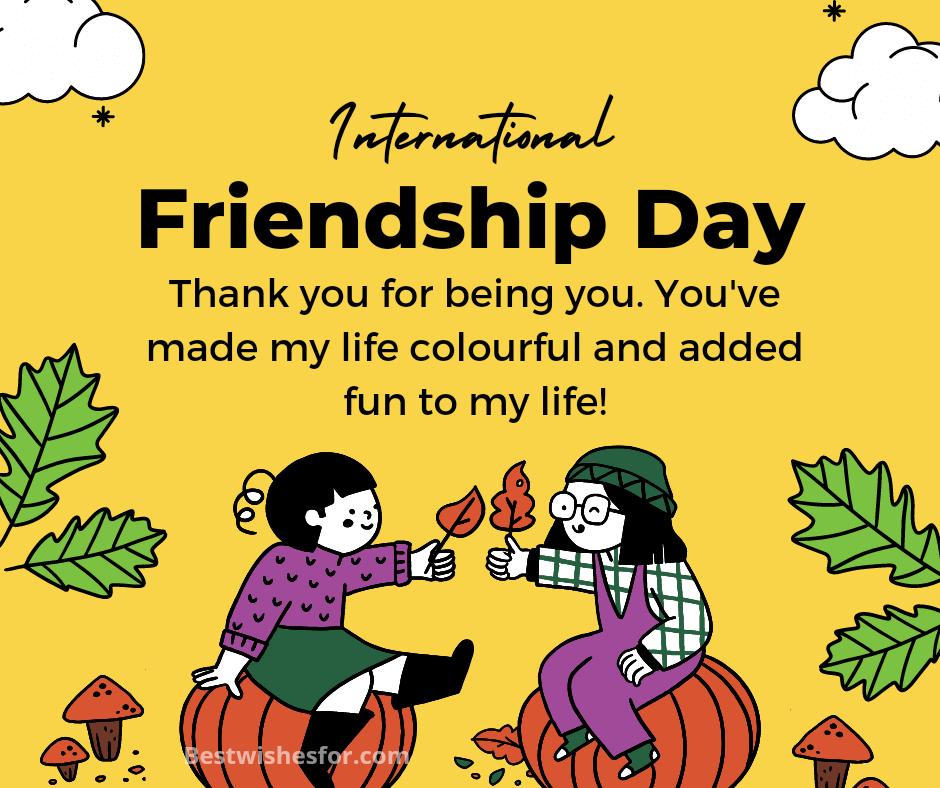 Happy International Friendship Day