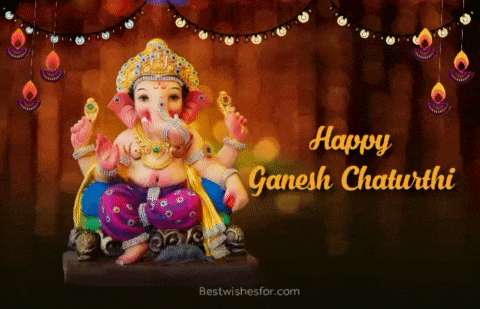 Happy Ganesh Chaturthi Gif Images Wishes | Best Wishes