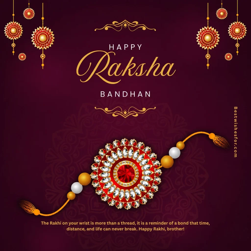 Happy Raksha Bandhan Greetings for Bro