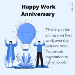 Happy 1 Year Work Anniversary | Best Wishes