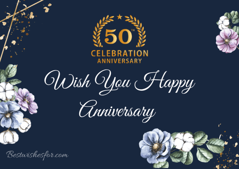 Happy 50th Anniversary Wishes | 50 Years Of Wedding | Best Wishes